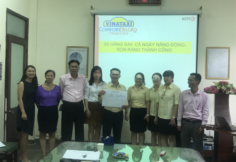 Đào tạo 5S tại VINA TAXI ( ngày 16-17/10/2019)